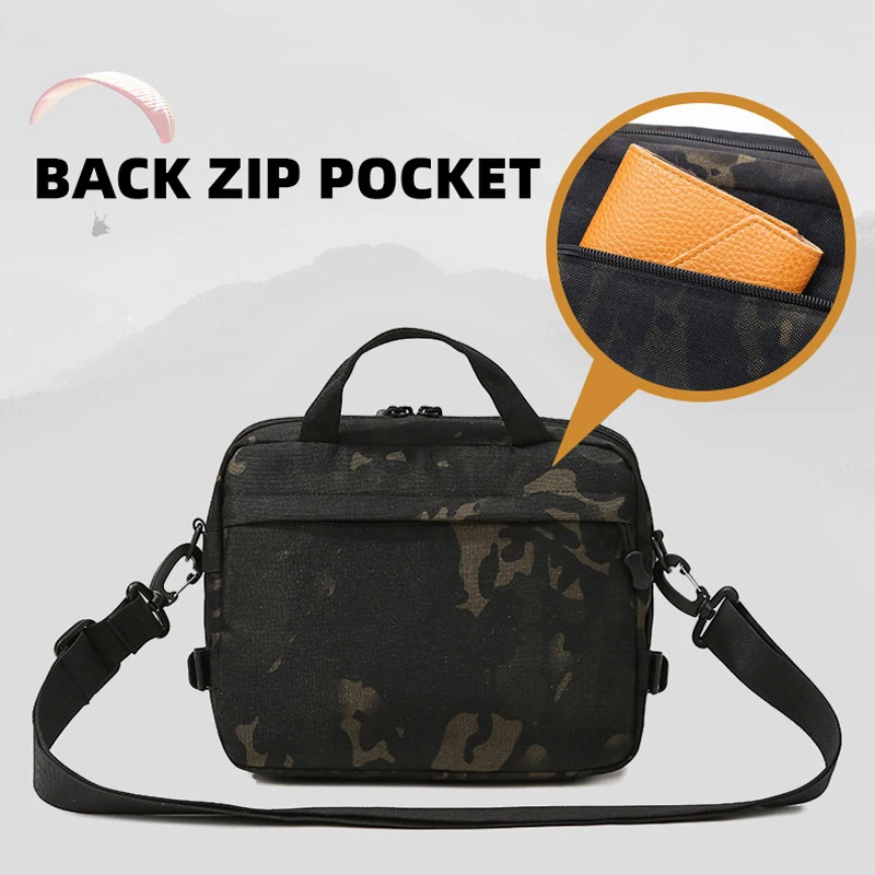 Bolsa de escalada táctica Molle, bandolera grande para viajes al aire libre, deportes, desplazamientos, Camping, bolsos de hombro tipo bandolera, bolso de viaje de fin de semana - imagen 5