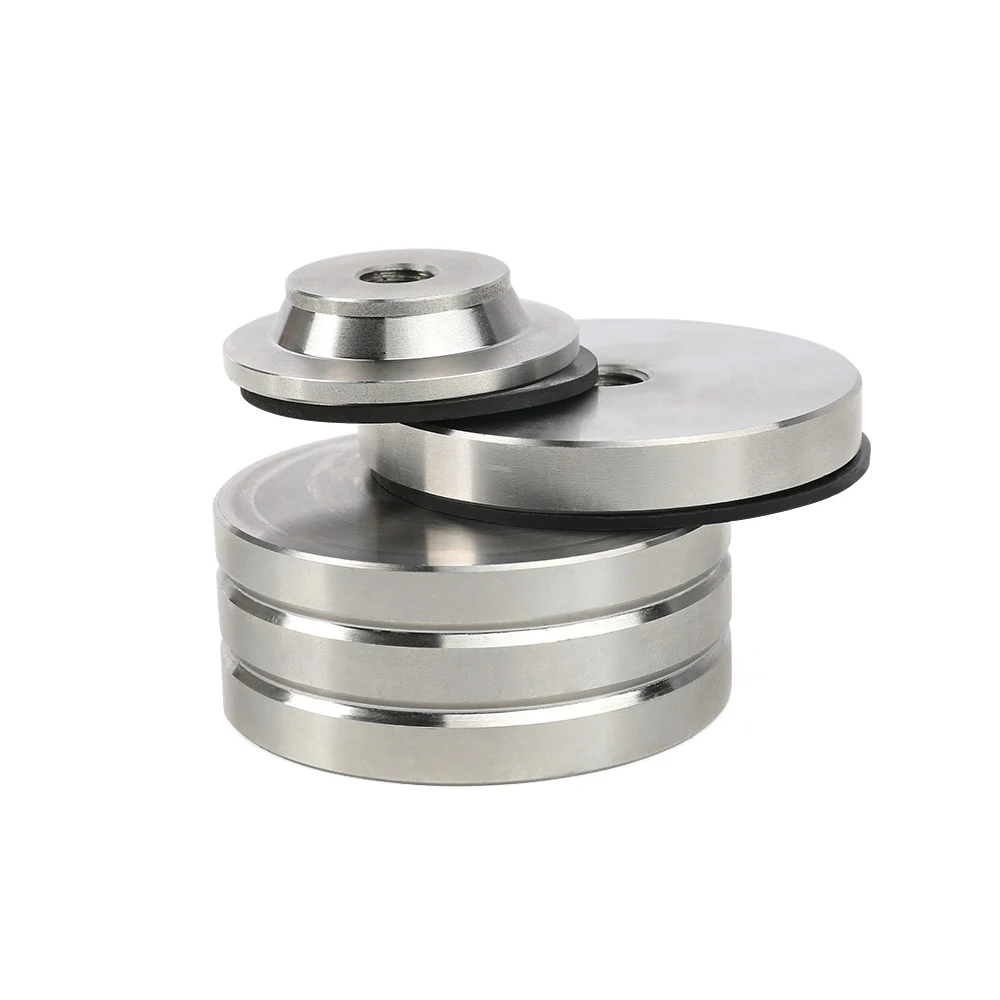 Arco recurvo tiro caza arco estabilizador equilibrio peso plata acero inoxidable contrapeso 5/16 hilo diseño desmontable - imagen 3