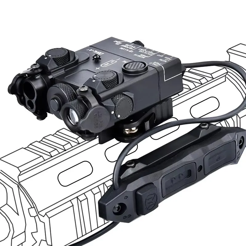 Wadsn Metal DBAL A2 láser con linterna táctica M300 Mini luz de explorador M600 linterna doble presión interruptor doble 2,5 SF enchufe - imagen 3