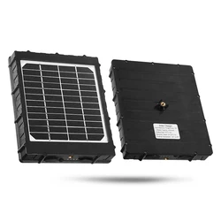 Cámara de caza solar con panel de carga versátil