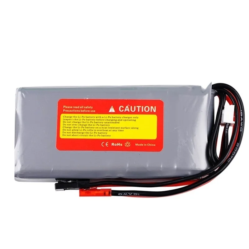 Batería Lipo de 6,6 V y 2200MAH para Futaba 14SG 18SZ 16SZ T8J transmisor helicóptero Li-Fe control remoto batería recargable de 6,6 V - imagen 5