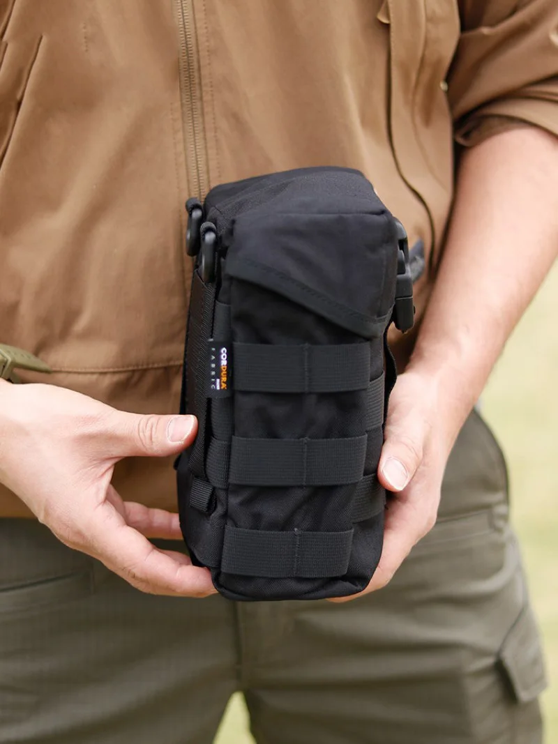 Bolsa de botella de agua al aire libre, módulo MOLLE, herramientas, accesorios portátiles, almacenamiento, miscelánea, paquete de cintura - imagen 5