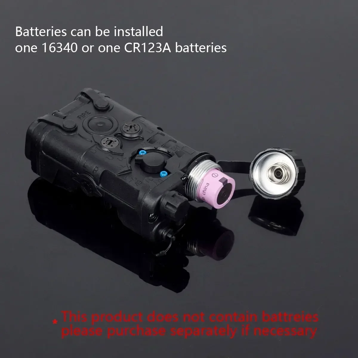 NGAL L3 rojo verde azul mira láser puntero IR estroboscópico linterna LED Airsoft arma caza Picatinny riel de 20mm - imagen 4