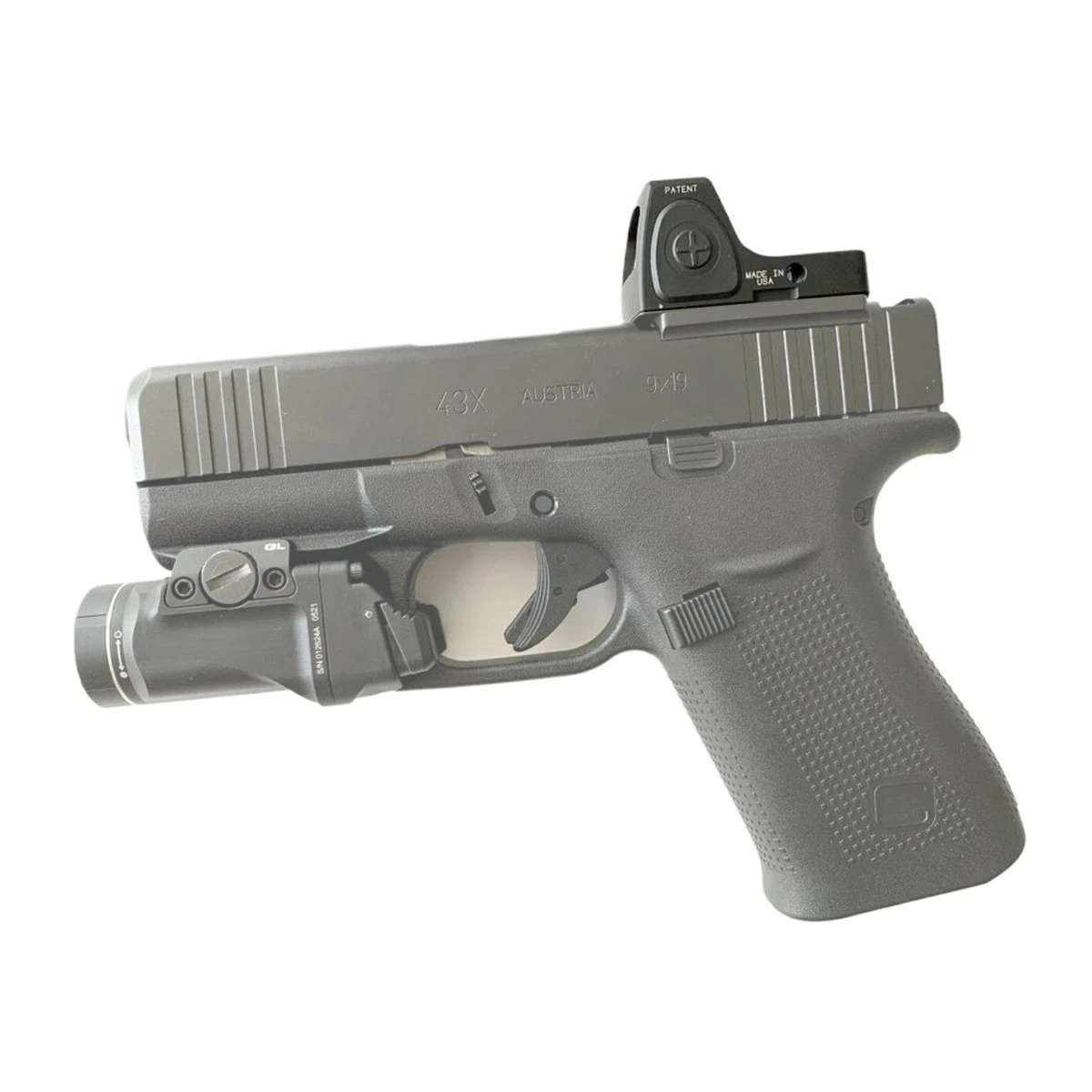 R-CC Mira réflex compacta 3.25 MOA para pistola Glock y M&P Shield - imagen 3