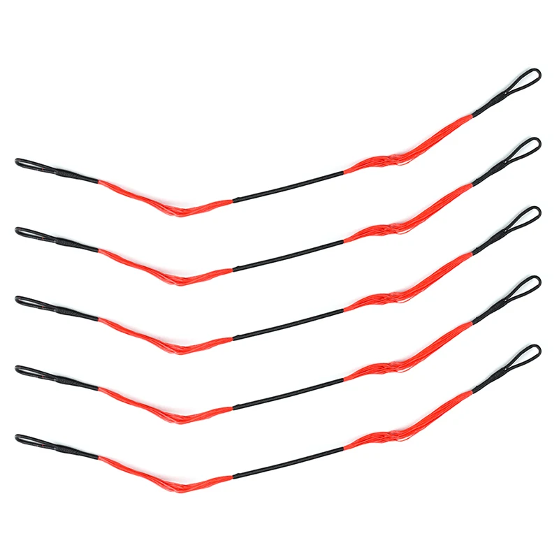 Mini arco de ballesta para caza, 2 piezas, longitud de 24 hebras, 16,73 pulgadas, accesorios de tiro - imagen 5