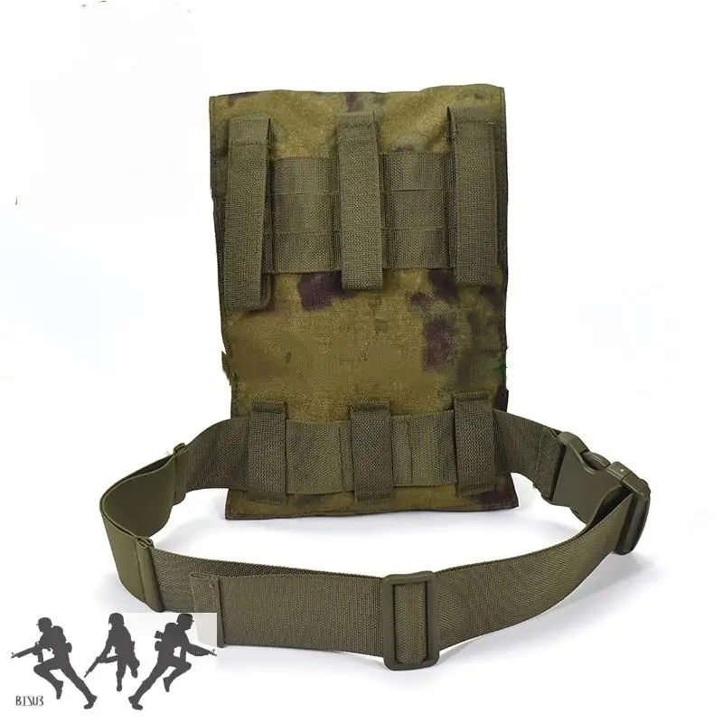 Bolsa de suspensión de pierna táctica antisalpicaduras 1000D para mascarillas, bolsa de camuflaje/EMR 6SH117, ruin ATFG ruso - imagen 2