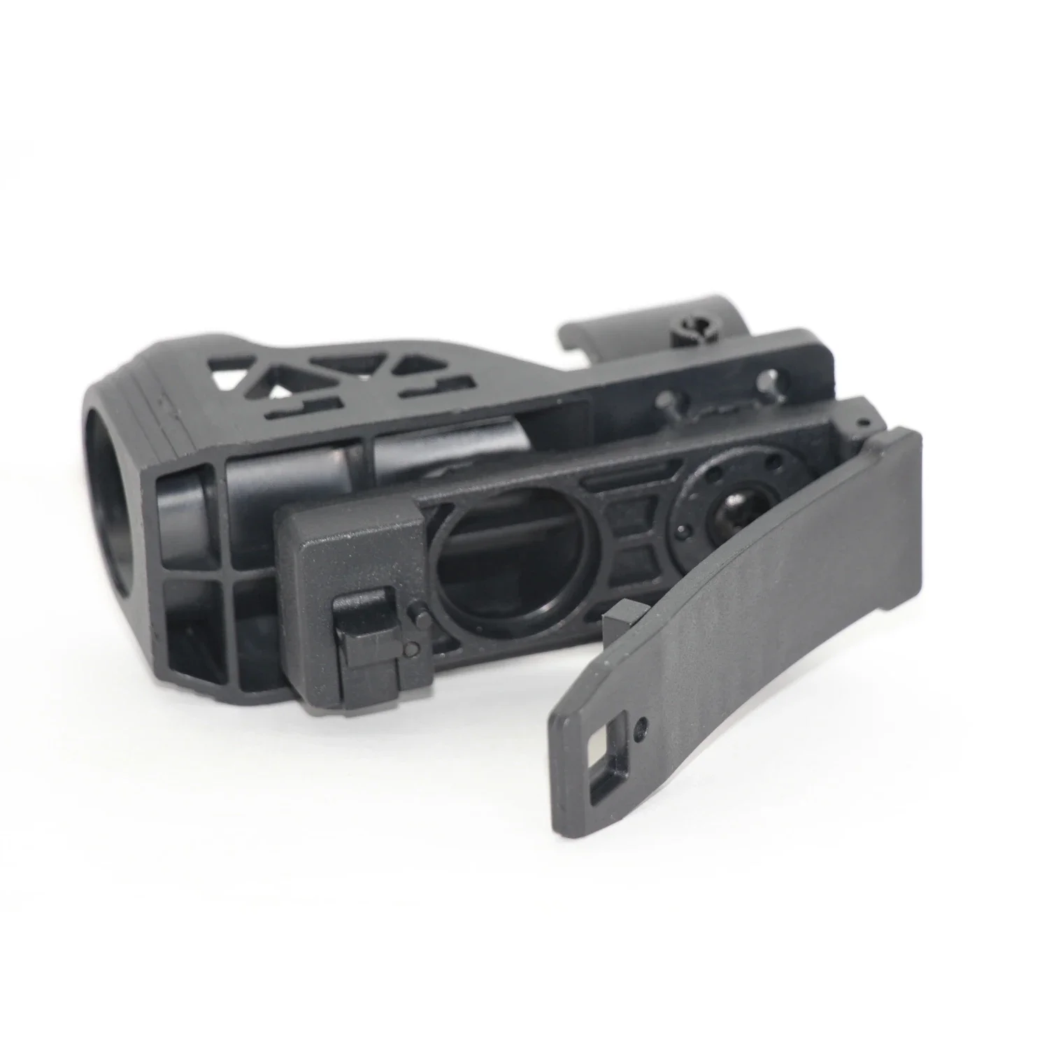 Estuche para linterna y sistema de bloqueo lateral de palanca, soporte giratorio para linterna, adecuado para accesorios Molle de 1 "-1,55" - imagen 4