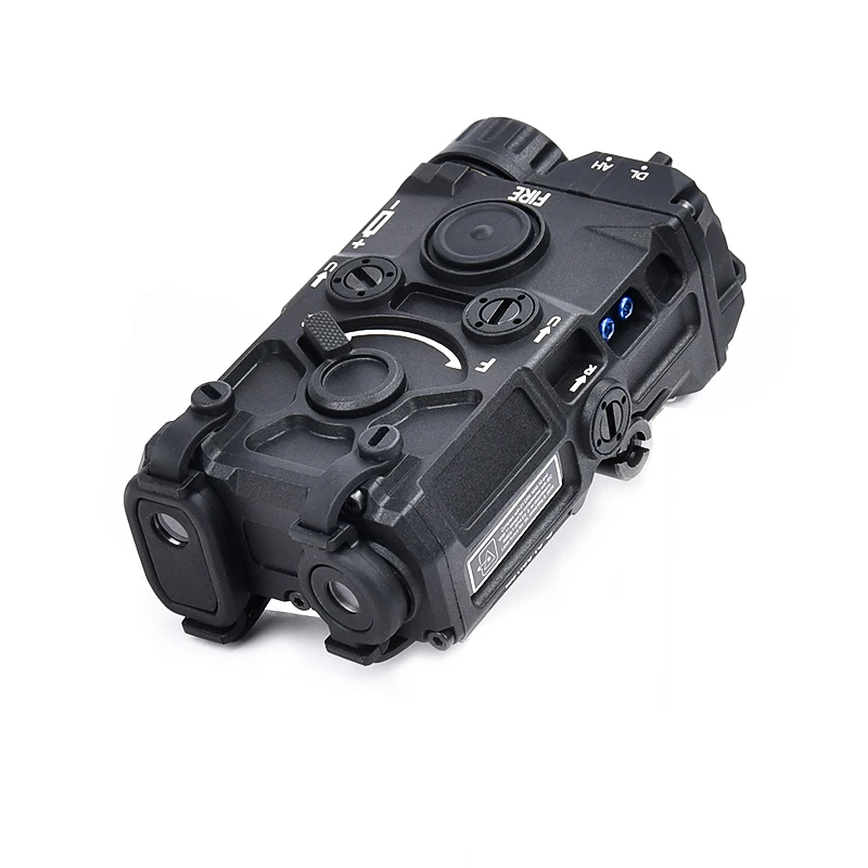 WADSN-linterna LED estroboscópica táctica OGL de nailon, punto de vista de plástico rojo, verde y azul, iluminación ajustable, puntería láser, caza, blanco - imagen 4