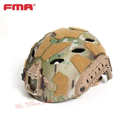 Casco de rescate con orificio de ventilación de ángulo recto FMA FAST SF, versión ABS actualizada, casco protector de entrenamiento seguro para montar