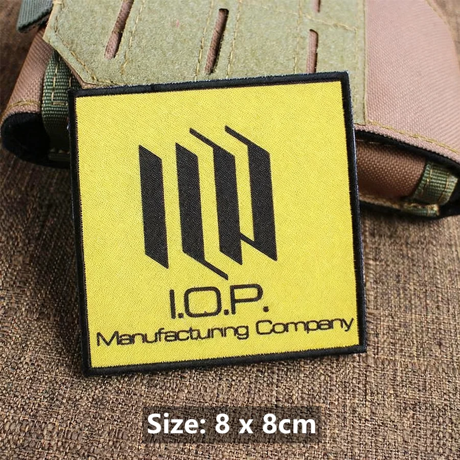 Parche de primera línea para niñas impreso IOP AK-74M 404 Squad DEFY insignia táctica Anime Griffin Rebellion Team para decoración de bolsas de ropa - imagen 3