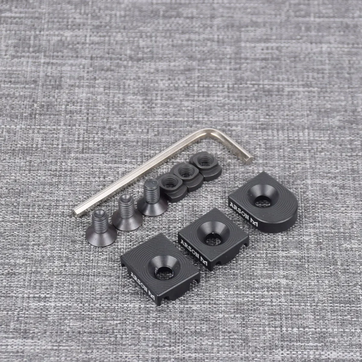 Sistema táctico MLOK de gestión de cables de máquina Arson, 3 uds., para SureFire M300 M600 PEQ DBAL-A2, arma, linterna, interruptor, Clip de Cable - imagen 4