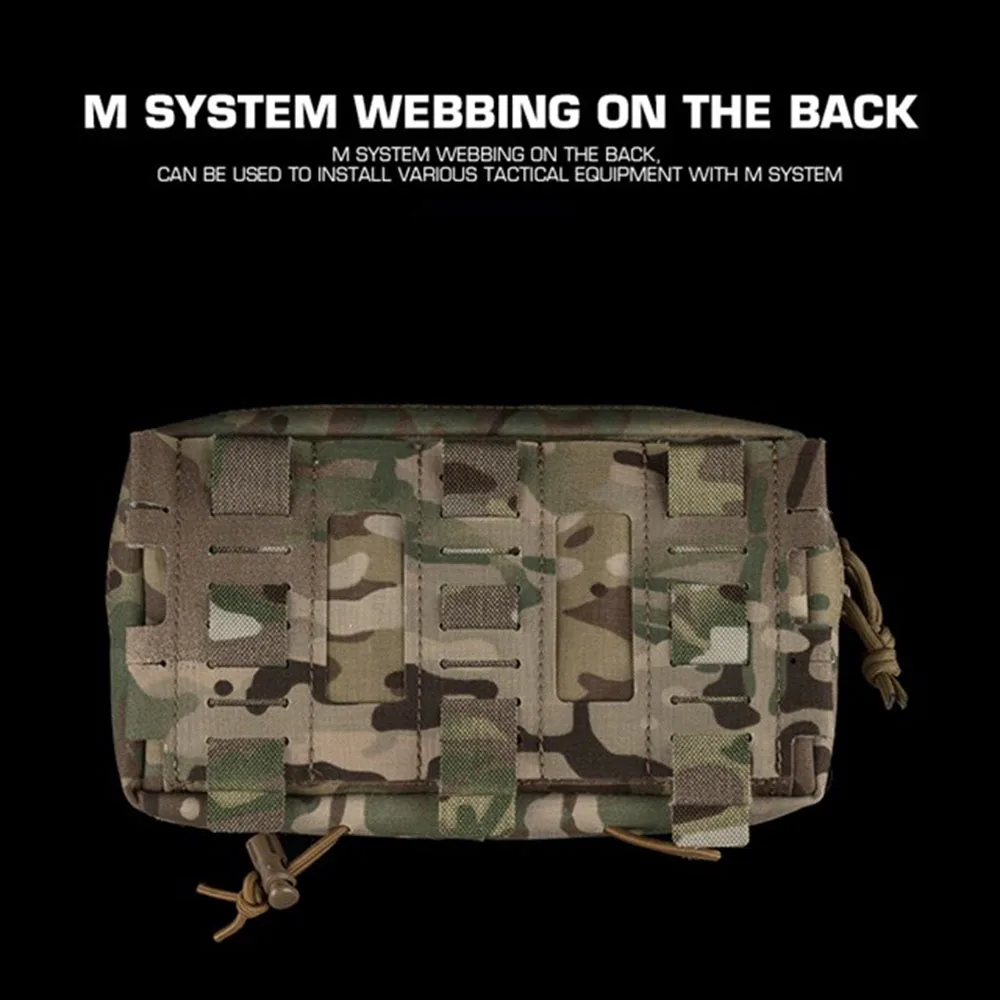 Bolsa táctica multifuncional GP (9x5x2 pulgadas), bolsa de accesorios para cinturón Molle para deportes al aire libre - imagen 5