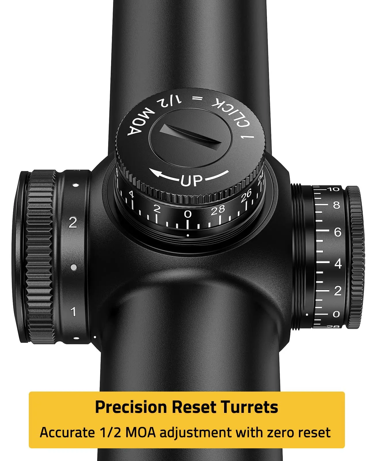 EagleVanta 1-6x24 LPVO mira para Rifle ED vidrio iluminado BDC retícula montaje voladizo 30mm tubo segundo avión Focal caza - imagen 5