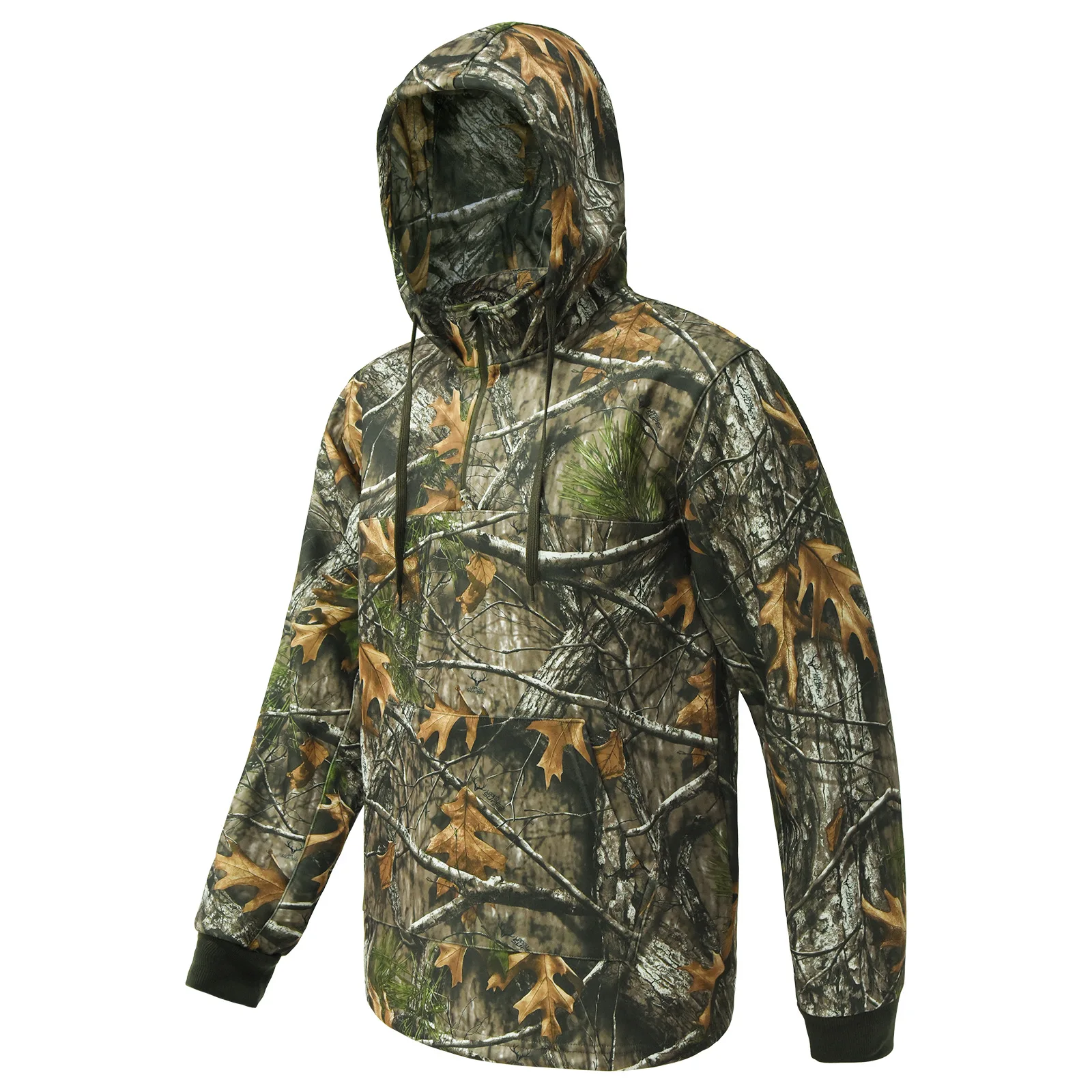 Sudadera táctica polar térmico camuflaje biónico con capucha - imagen 2