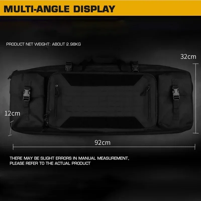 Bolsa táctica para Rifle de caza y acampada, Molle multifunción, equipo para deportes al aire libre, accesorios de tiro de Paintball - imagen 2
