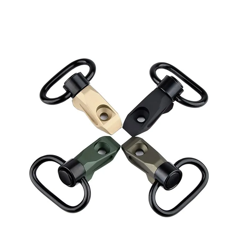 WADSN, Metal táctico rápido, SI QD, eslinga, hebilla giratoria, montaje en Base Vertical, 20mm, Mlok, llavero, botones de presión de acero metálico - imagen 3