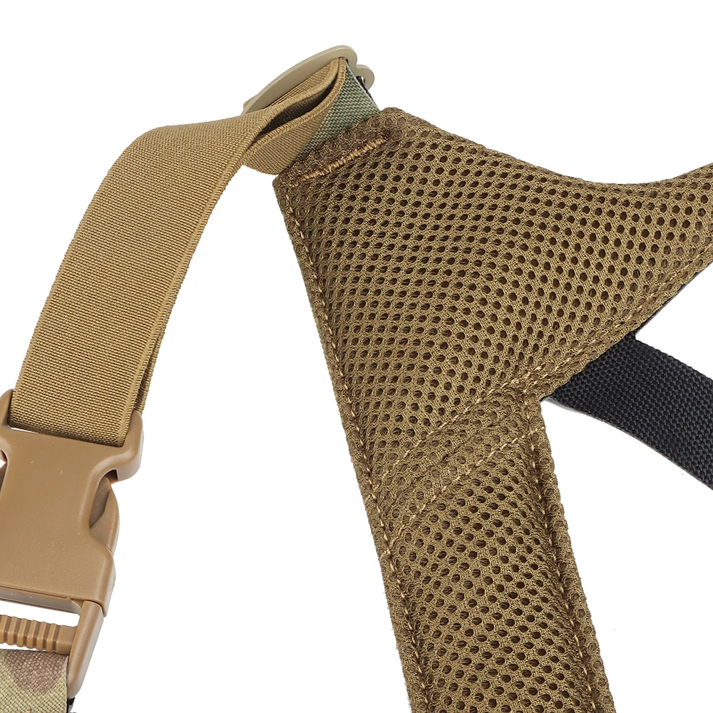 Chaleco táctico SPC, aparejo de pecho MOLLE ligero, Airsoft, caza militar Convertible, plataforma de transporte de carga multifuncional - imagen 5
