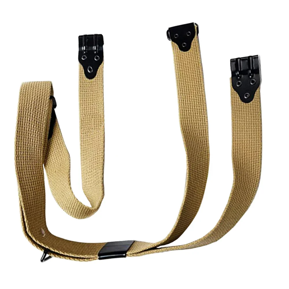 Cinturón de soldado estadounidense de la Segunda Guerra Mundial, cinturón de eslinga Thomsen equipado con arnés Vintage, equipo de reproducción de historia Thomson - imagen 3