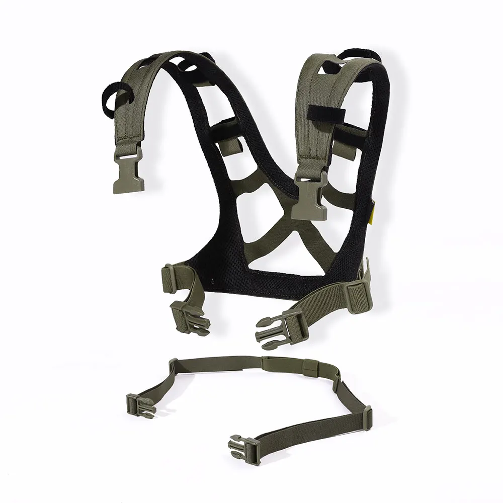 EMERSONGEAR para AIR LITE Kit de arnés de aparejo de pecho chaleco táctico correa trasera para el pecho sistema de transporte de caza combate de Paintball - imagen 4