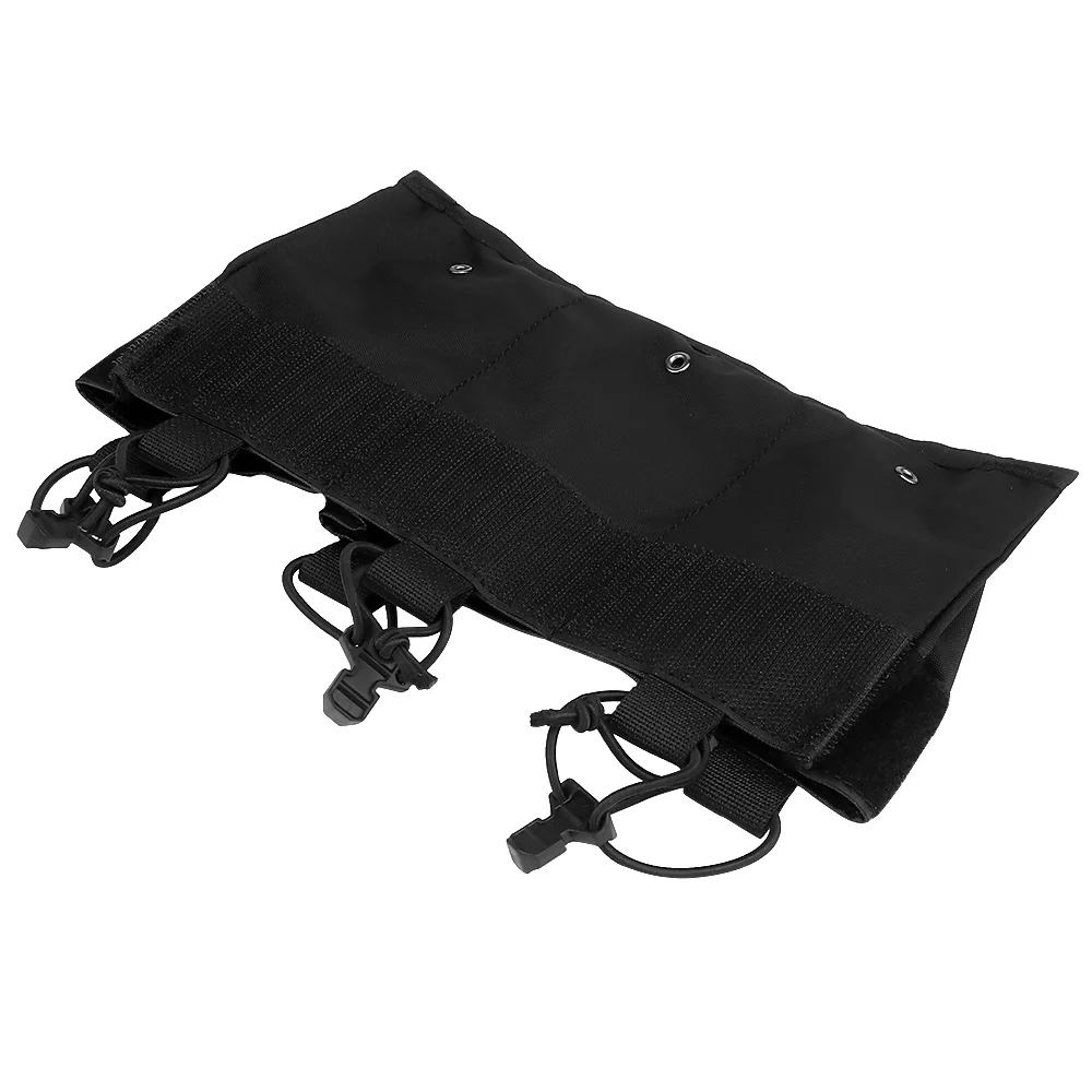 Bolsa Triple para revistas, bolsa de inserción de canguro MAG para solapa frontal, FCPC V5, portador de placa, 556, 762, caza táctica, M4, AR15 - imagen 4