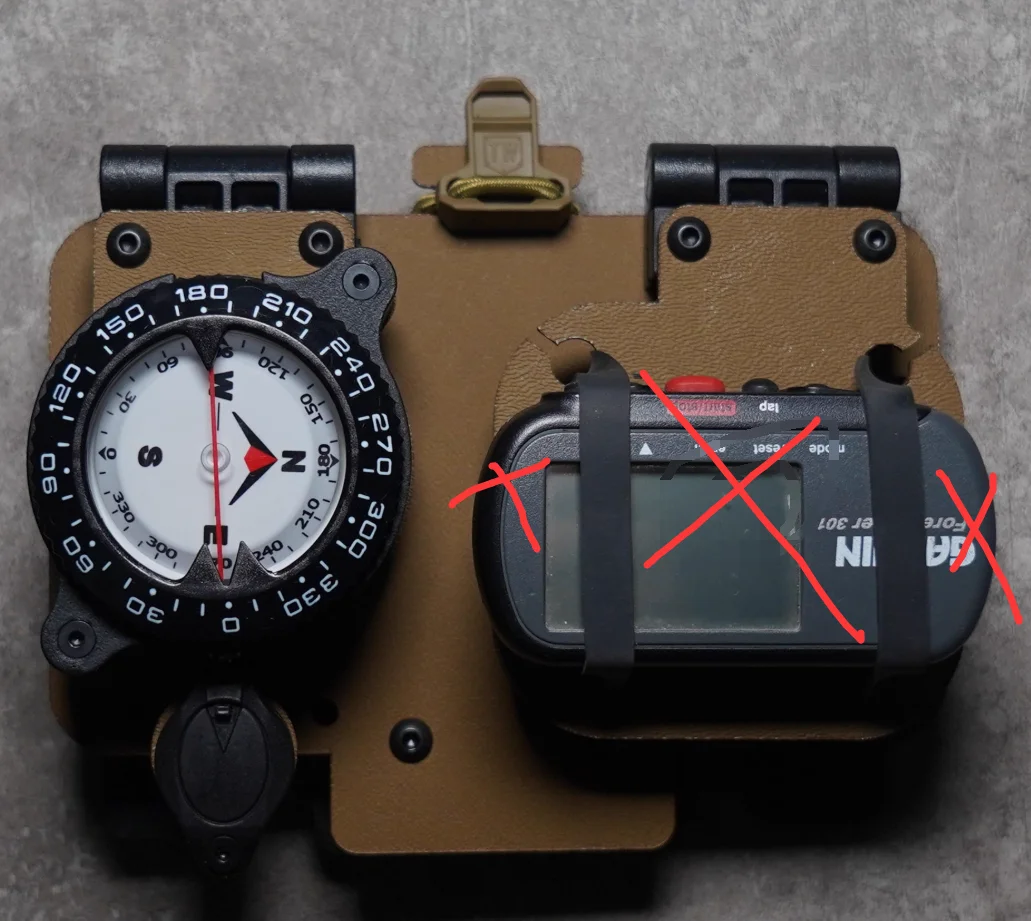 K-017 Tablero de navegación 2.0/Plataforma compartida de brújula multifuncional/Paracaídas/Directional todoterreno - imagen 3