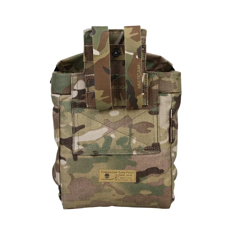 Emersongear bolsa de basura táctica MOLLE bolsa de caída plegable Mag soporte de reciclaje almacenamiento de revistas bolsa expuesta caza combate - imagen 5