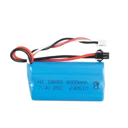 Batería LiPo 7,4 V 3000 mAh SM Plug para RC