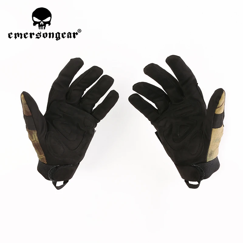 Emersongear guantes de camuflaje ligeros tácticos dedo completo protección de manos ropa de combate deporte Camping caza 11,11 ventas - imagen 4