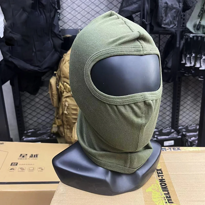 Forro para casco de esquí de motocicleta para deportes de invierno, pasamontañas con máscara facial para clima frío - imagen 2