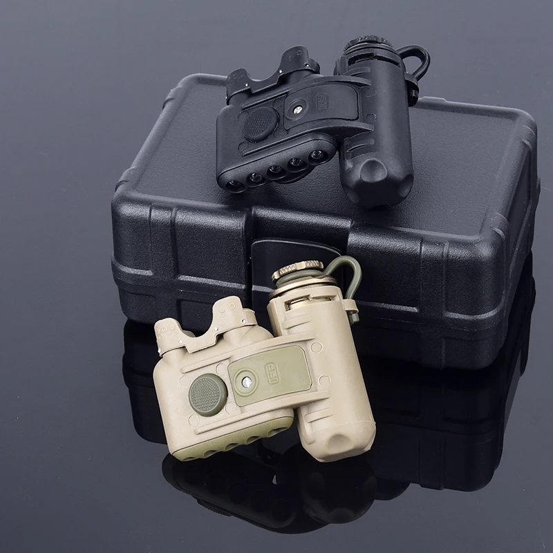 Luces tácticas del casco IFL, rojo, blanco, segunda generación, luz para casco, Wadsn, caza al aire libre, linterna para Airsoft, gorro de 20MM - imagen 4