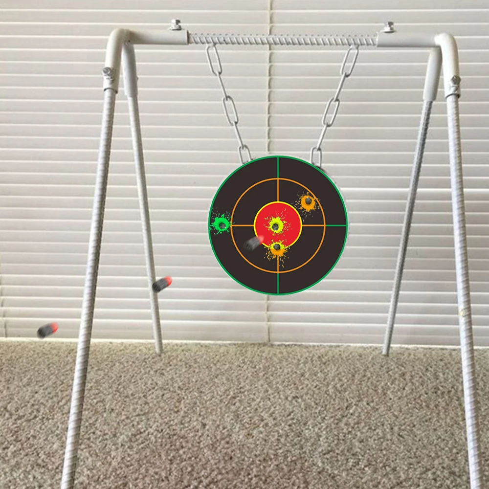 100/200 Uds. Objetivos de tiro salpicaduras objetivos de 3 pulgadas para disparar papel de puntería pegatinas de práctica autoadhesivas papel de impacto
