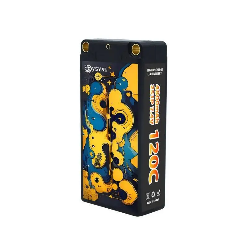 Batería Lipo VSVAW 2S 4800mAh para coche de control remoto 7,4V 120C, con enchufe XT60, utilizada para el modelo de control remoto de carreras FPV - imagen 4