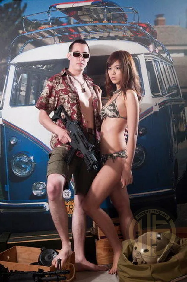 Traje de baño de estilo militar de camuflaje - imagen 4