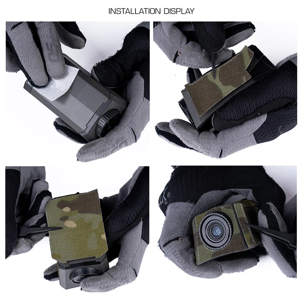 Parche táctico camuflaje MOLLE rápido para equipo aire libre y caza - imagen 4