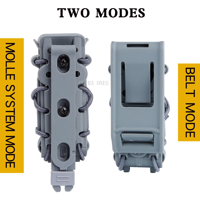 Bolsas tácticas para revistas, 9MM/45ACP, Airsoft, Paintball, juegos, Molle Mag Carrier, caza, Wargame, deportes al aire libre, estuche Mag - imagen 5