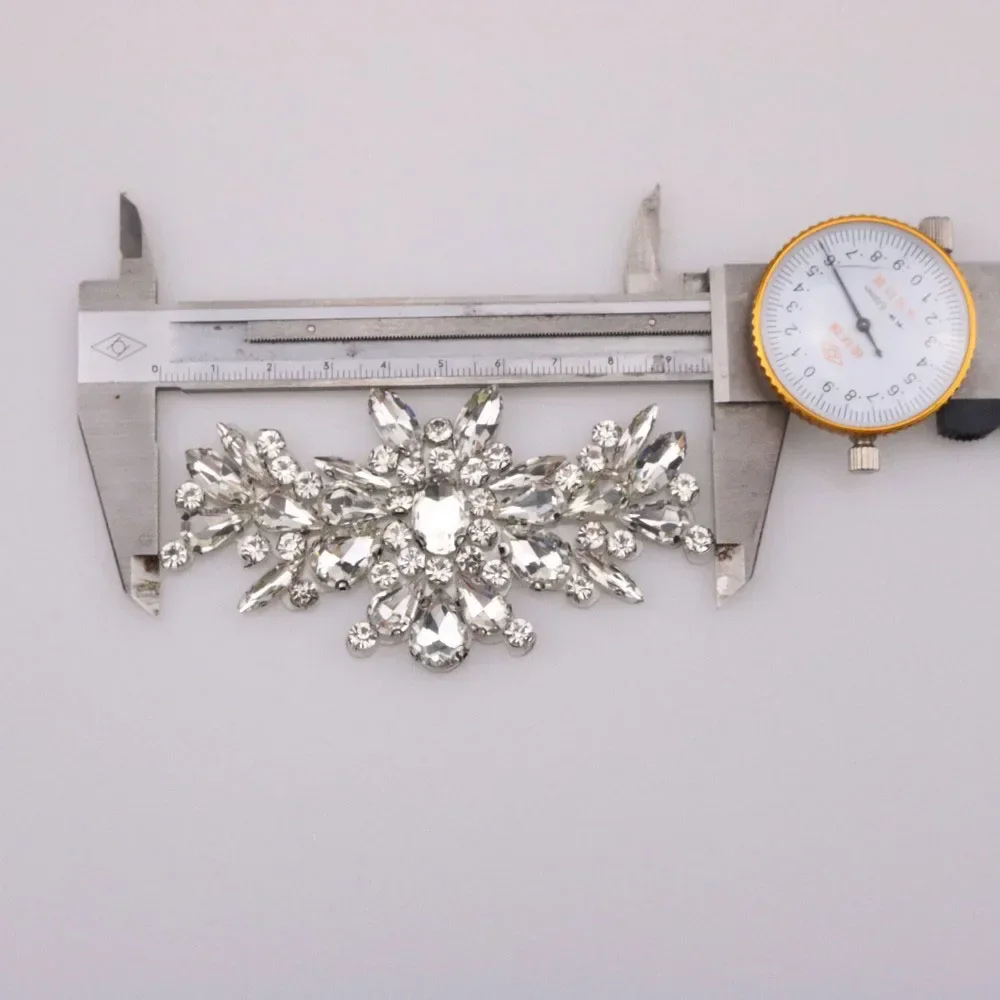 Parches de cuentas de diamantes de lujo para ropa y zapatos, apliques de cuentas de diamantes de imitación para planchar, accesorios de mochila DIY, Parche de decoración - imagen 4