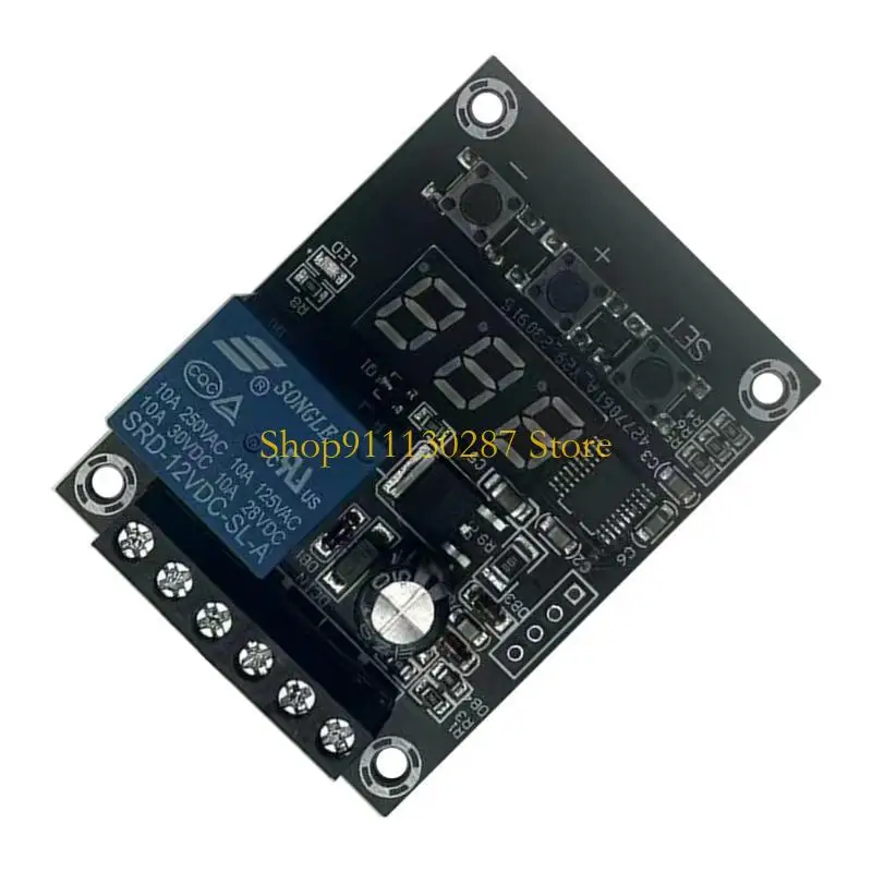 Módulo detección voltaje digital J1HC DC5V 12V 24V con 24 V con circuitos monitor pantalla LED con precisión, - imagen 5