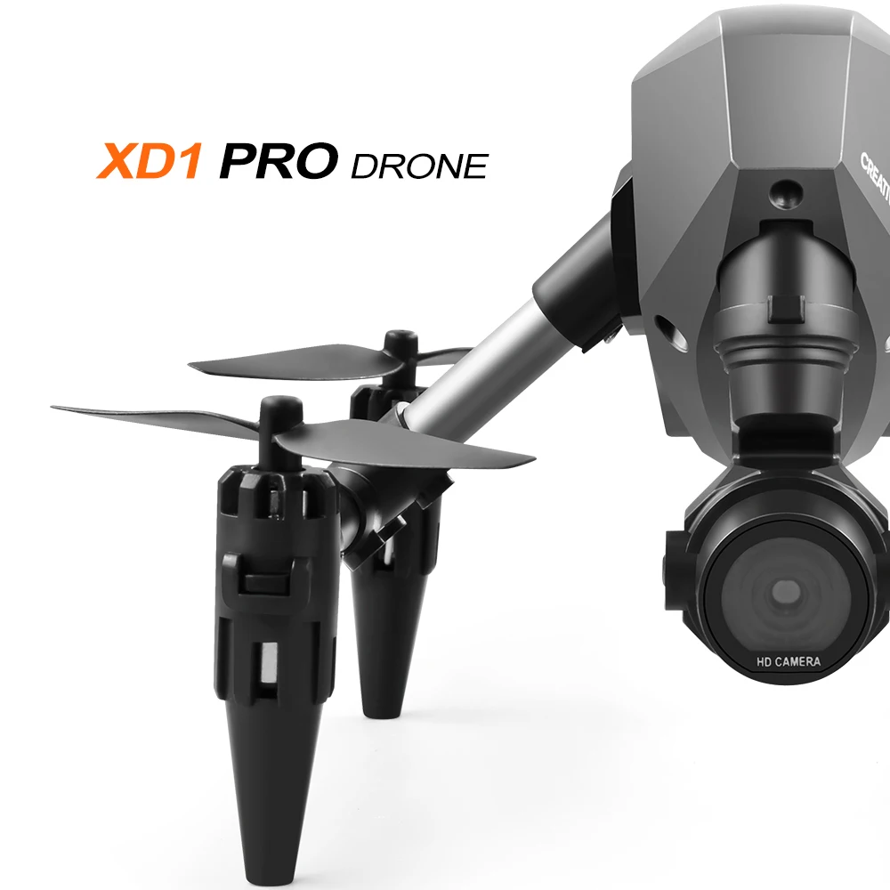 XD1 mini drone 8K HD cámara dual fotografía aérea aleación anticaída flujo óptico plegable quadcopter avión de juguete para niños - imagen 3