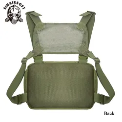 Riñonera táctica impermeable EDC multibolsillos para exteriores