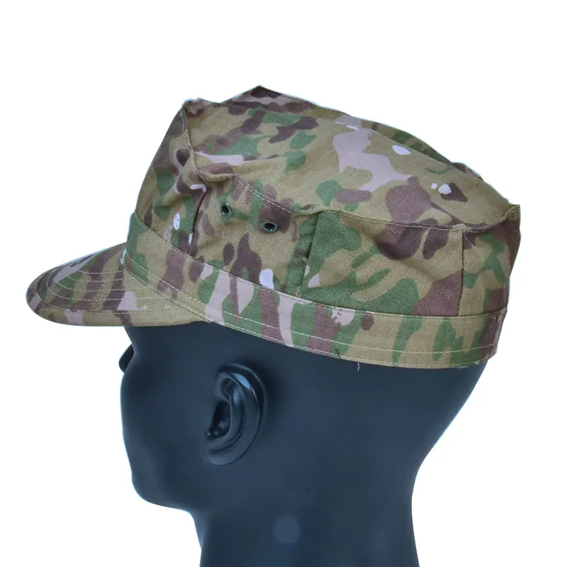 Tactifans sombrero de camuflaje octagonal gorra táctica RipStop sombrero de nailon deporte caza al aire libre equipo táctico tamaño libre - imagen 5