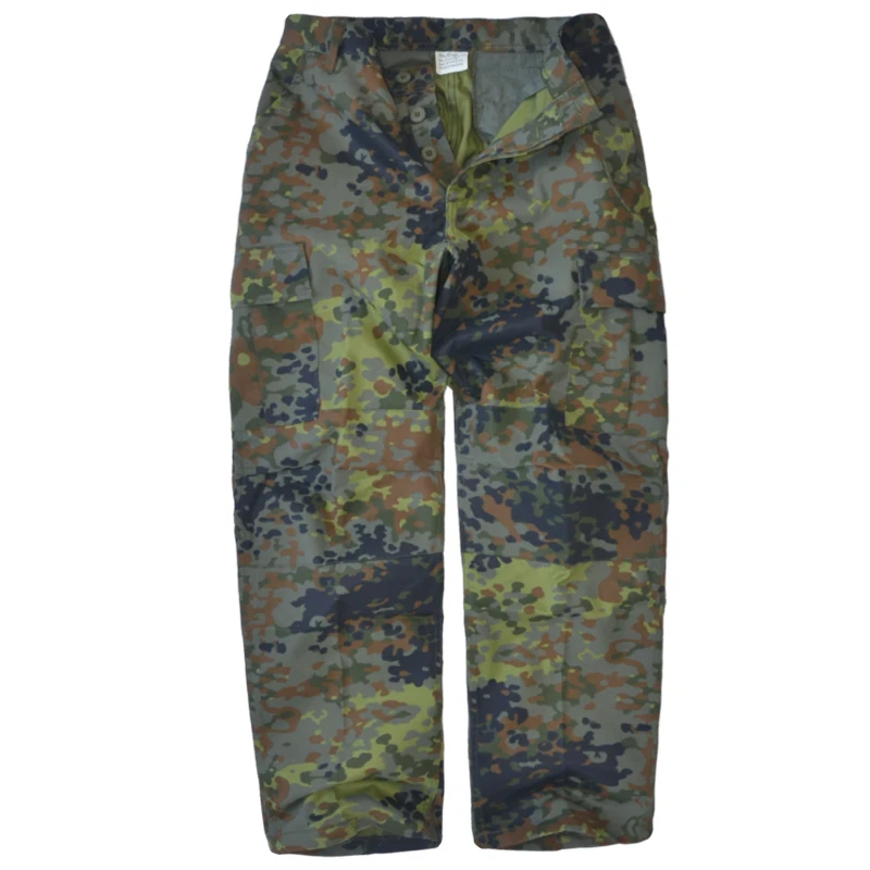 Pantalones tácticos BDU para exteriores, pantalones de trabajo, pantalones de camuflaje, talla grande, bolsillos profundos, pantalones de entrenamiento duraderos y sueltos - imagen 4