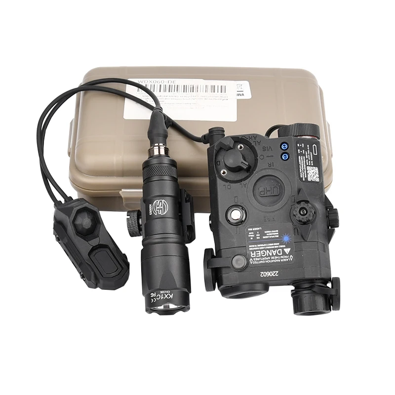 Surefir UHP PEQ 15 M300A M600C linterna AXON función de Control Dual interruptor ajuste 20MM Rail lámpara de Camping - imagen 3