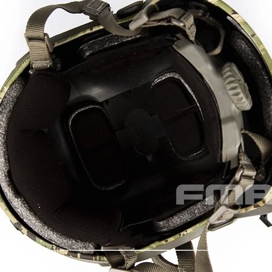 Casco marítimo táctico FMA tipo MH patrón AOR1/AOR2 para Airsoft Paintball Mich Devgru - imagen 5