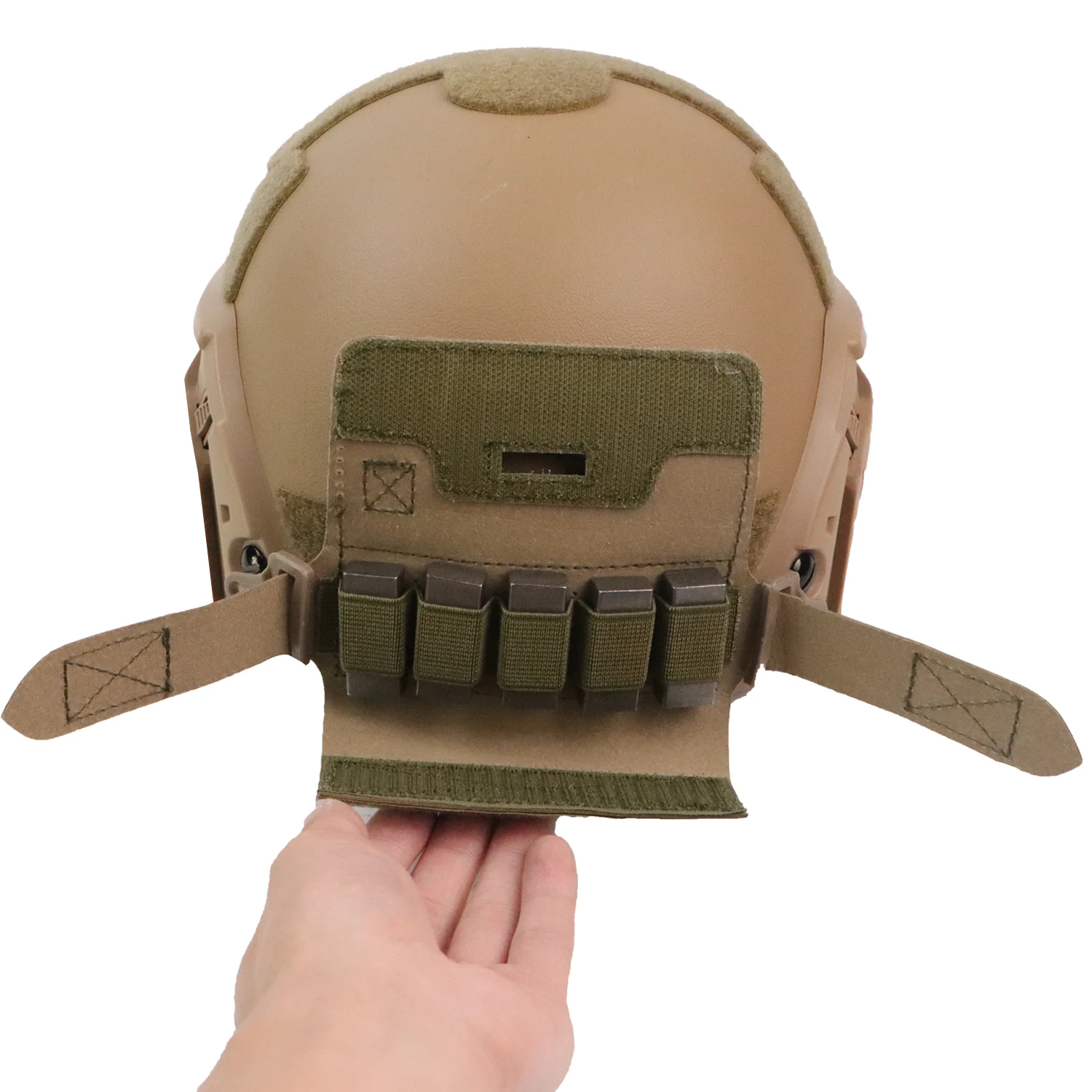 BOOIU OPS Core-accesorios para cascos tácticos rápidos, bolsa de peso para contrapeso de casco, bolsa NVG de contrapeso para casco táctico - imagen 5