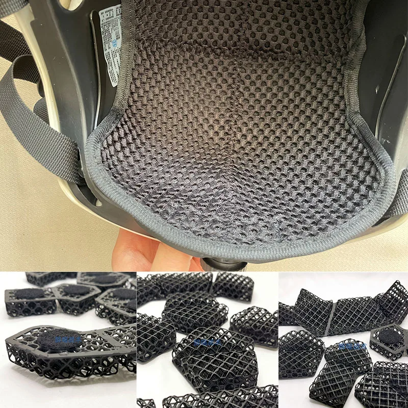 Forro de casco táctico mejorado con alto amortiguación, amortiguación transpirable, cabezal de presión desmontable y no abrasivo.