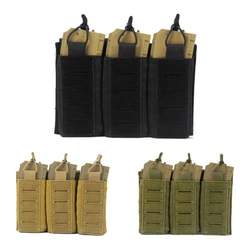Porta revistas MOLLE táctica para caza, resistente y elástica