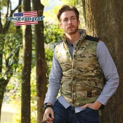 Emersongear chaleco térmico chaqueta sin mangas invierno cálido rompevientos calefactable abrigo al aire libre SoftShel chaqueta interior 11,11 ventas