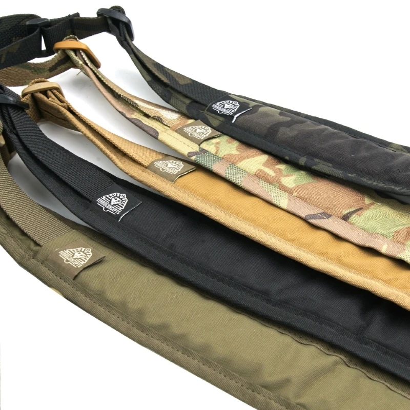 Cinturón táctico de nailon de 2 puntos para exteriores, tirantes, cuerda, correas ajustables para Rifle - imagen 3