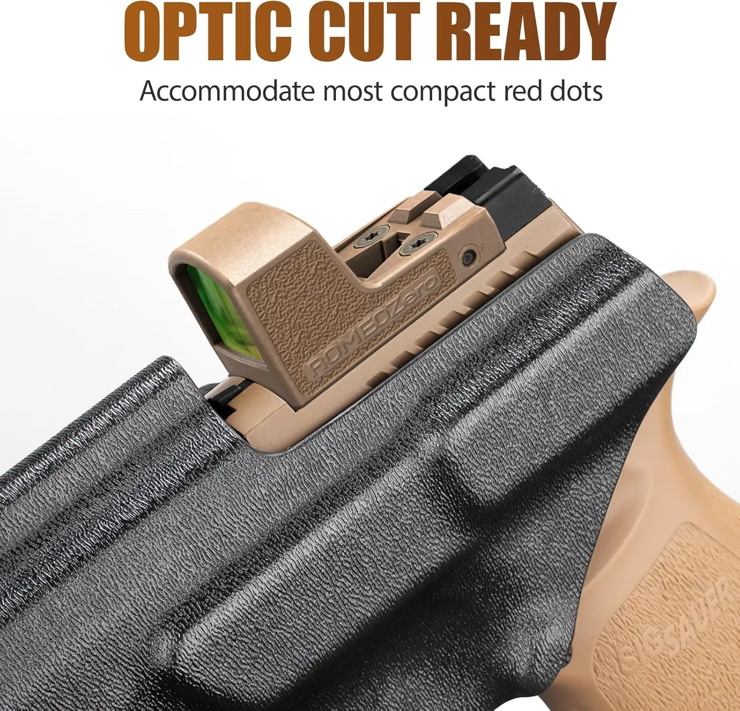 Compatible con Select P320 con TLR-7 X/TLR-7 X HL-X/TLR-7 / TLR / 7A montado, funda solo IWB Kydex, retención de Posi-Click, óptica, mano derecha - imagen 5