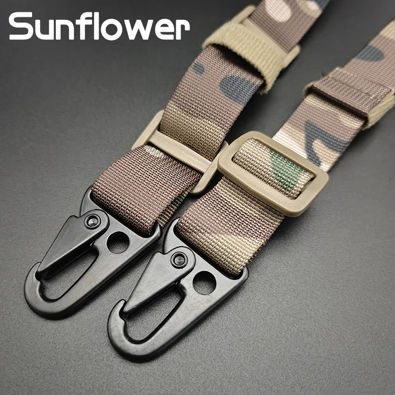 Correa de eslinga para Rifle Modular táctica, extraíble, 2 puntos, 1 punto, acolchado, combate, tiro, caza, Rifle QD Sling Weapo, accesorios - imagen 3